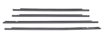 Exterior Door Window Seal Scraper Trim Molding Set 98-01 VW Passat B5 B5.5 - OEM