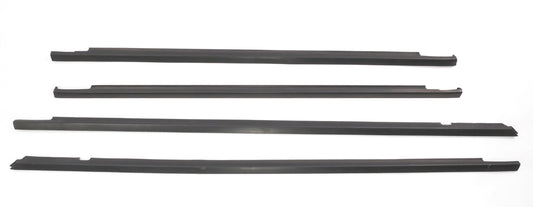 Exterior Door Window Seal Scraper Trim Molding Set 98-01 VW Passat B5 B5.5 - OEM