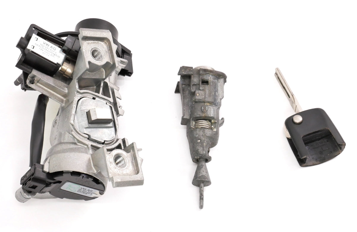 Lock Set Ignition Cylinder Door & Key VW Jetta Rabbit GTI MK5 ~ 1K0 905 851 B ~