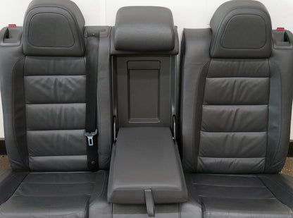 R32 Leather Sport Bucket Seat Set 06-10 VW Jetta GTI MK5 Front & Rear - Genuine