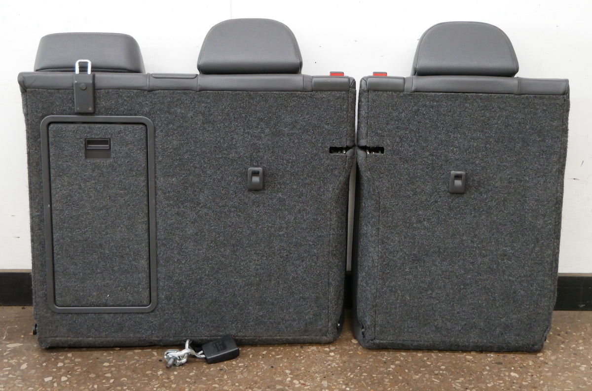 R32 Leather Sport Bucket Seat Set 06-10 VW Jetta GTI MK5 Front & Rear - Genuine