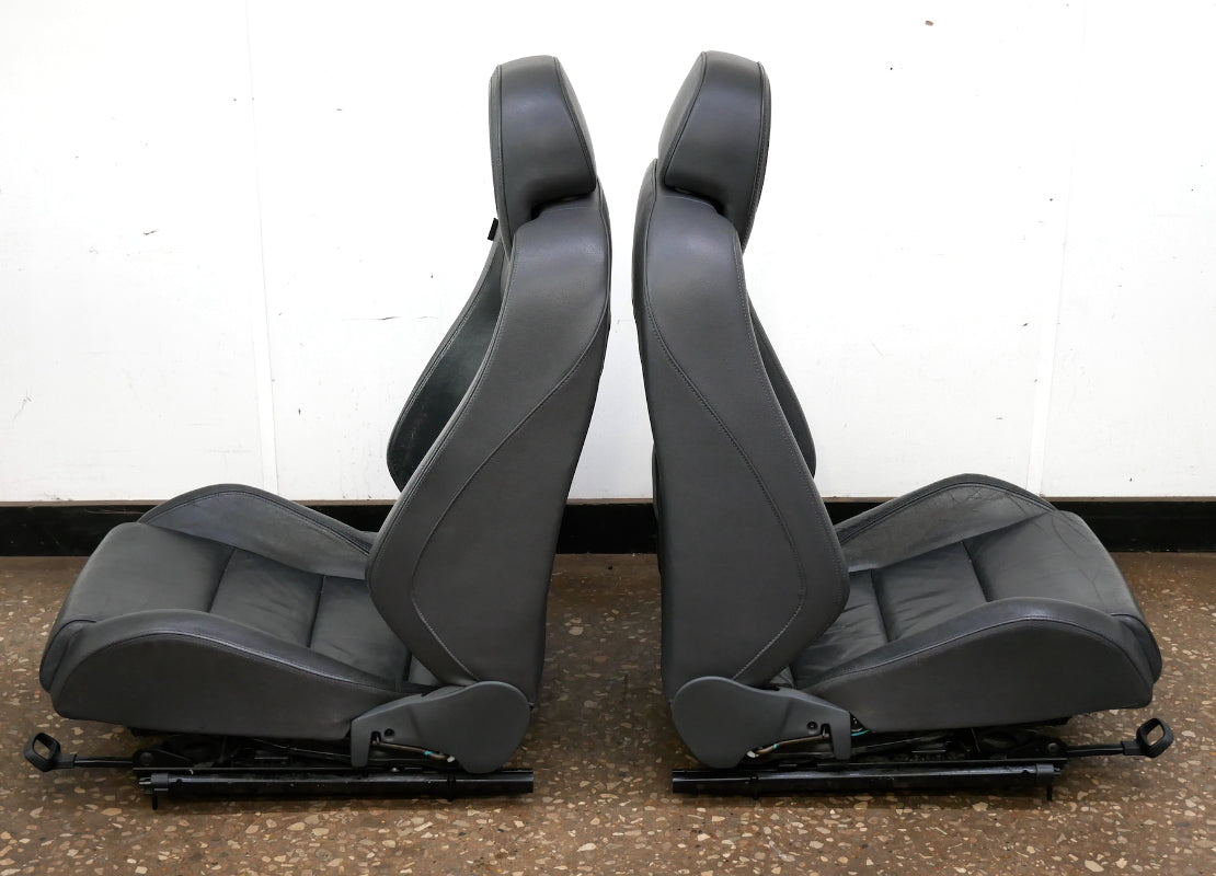 R32 Leather Sport Bucket Seat Set 06-10 VW Jetta GTI MK5 Front & Rear - Genuine