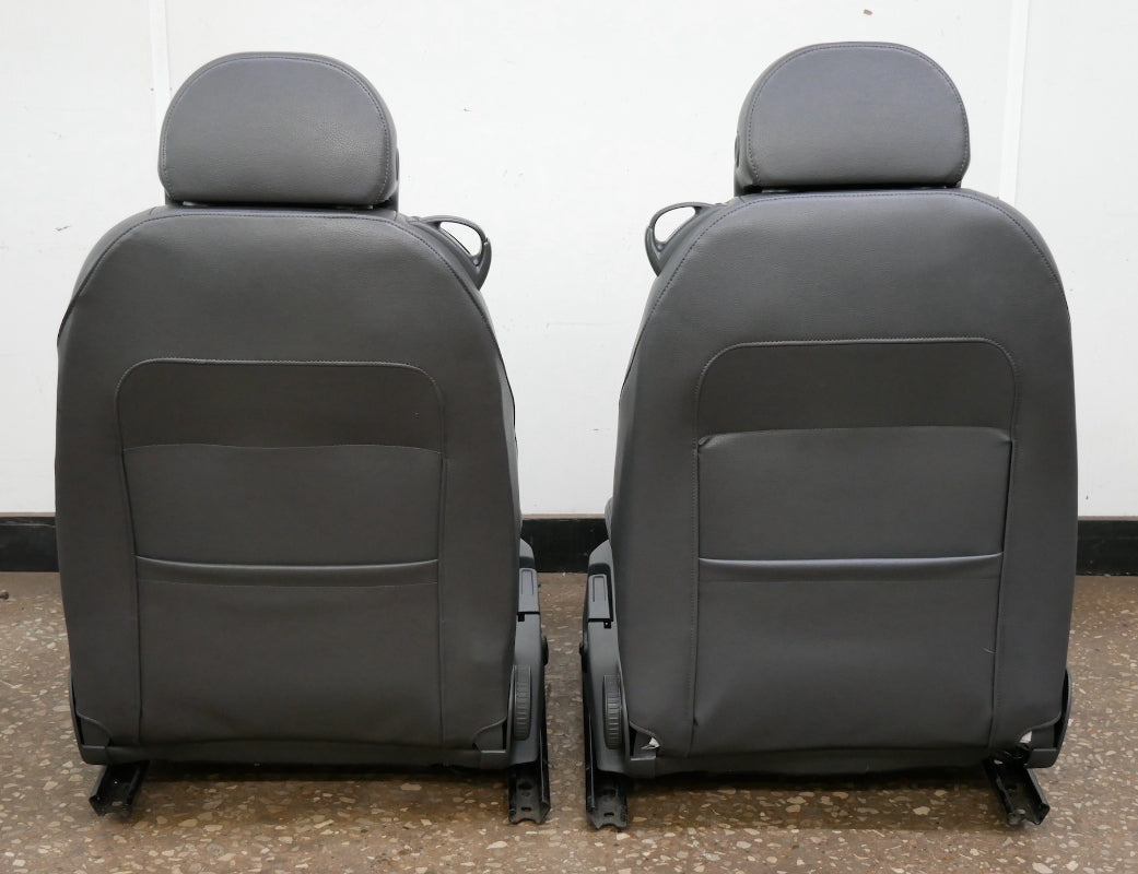 R32 Leather Sport Bucket Seat Set 06-10 VW Jetta GTI MK5 Front & Rear - Genuine
