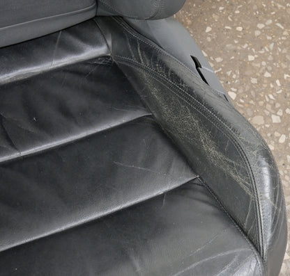 R32 Leather Sport Bucket Seat Set 06-10 VW Jetta GTI MK5 Front & Rear - Genuine