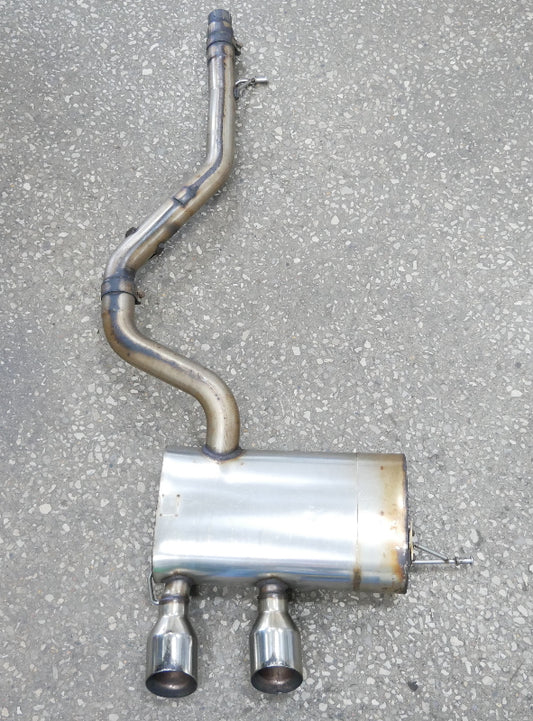 Milltek Cat Back Exhaust System 2008 VW Golf R32 MK5 3.2 VR6 - Genuine - MSVW344