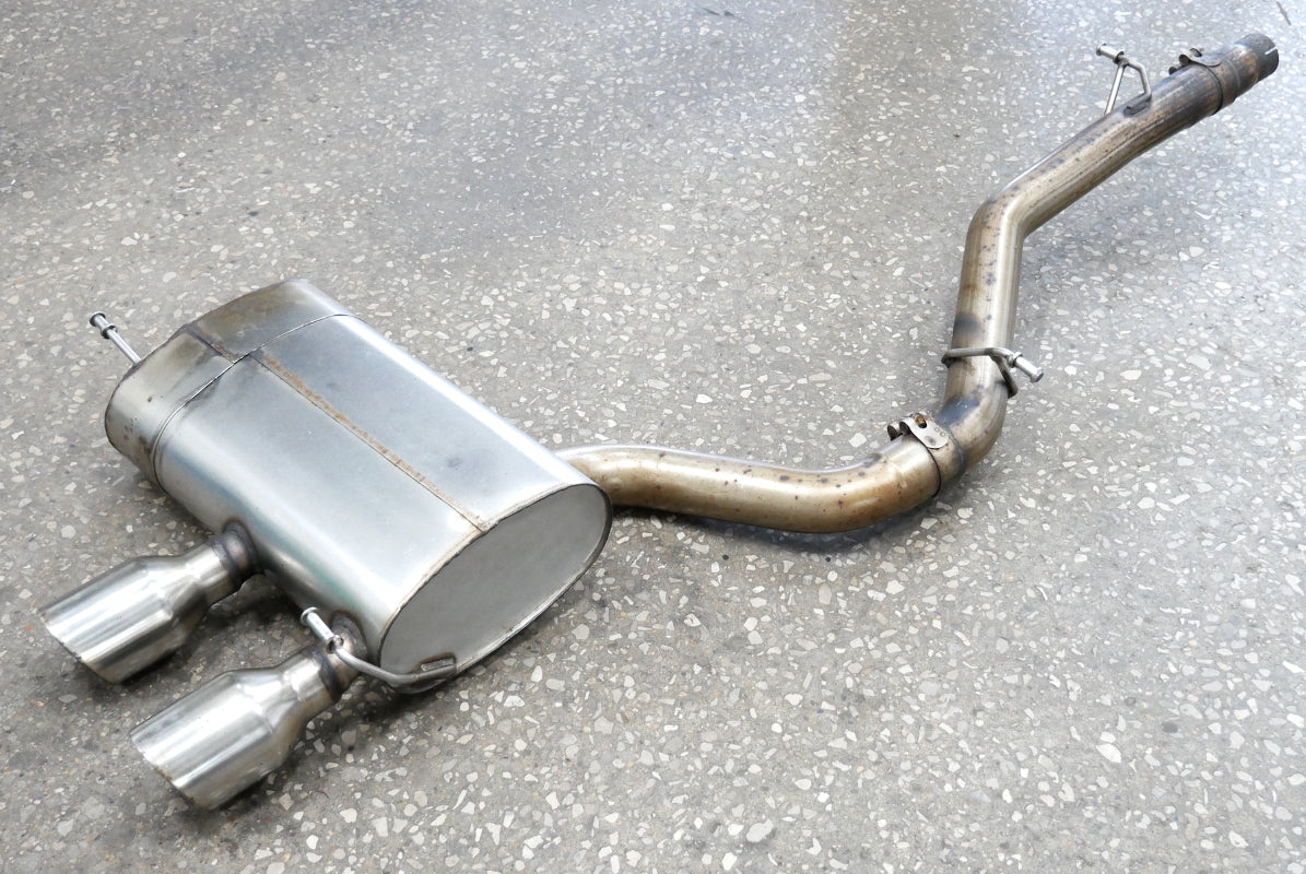 Milltek Cat Back Exhaust System 2008 VW Golf R32 MK5 3.2 VR6 - Genuine - MSVW344