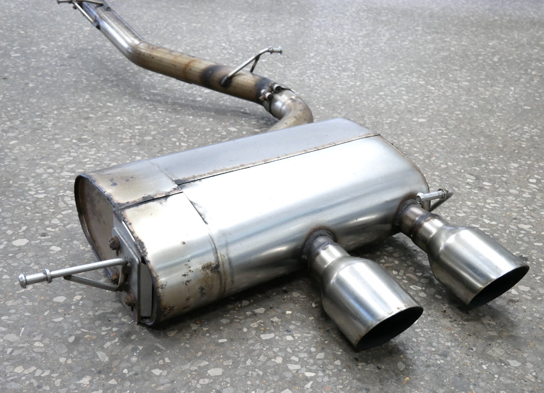 Milltek Cat Back Exhaust System 2008 VW Golf R32 MK5 3.2 VR6 - Genuine - MSVW344