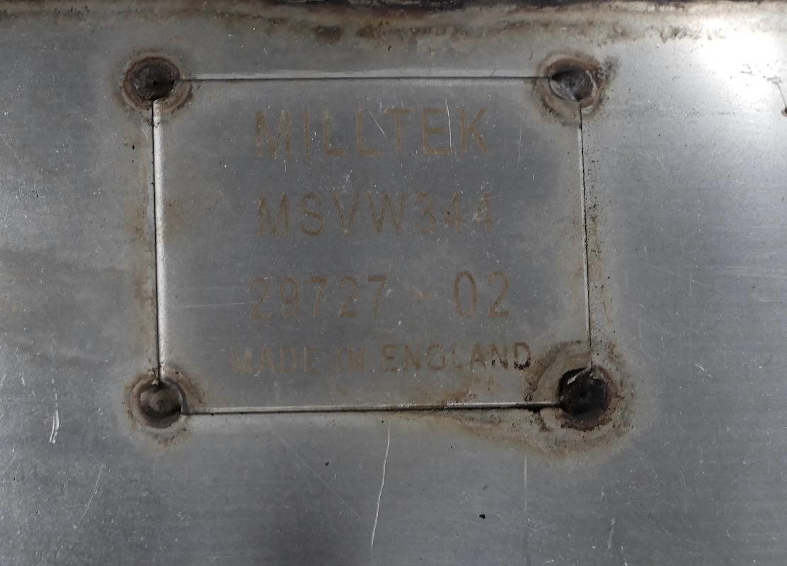 Milltek Cat Back Exhaust System 2008 VW Golf R32 MK5 3.2 VR6 - Genuine - MSVW344