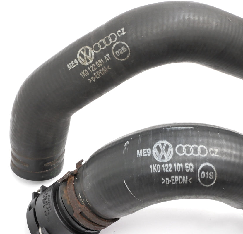 Radiator Coolant Hose Set 2008 VW R32 MK5 3.2 VR6 - Genuine - 1K0 121 070 J