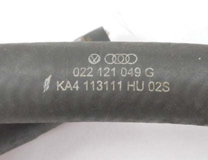 Oil Cooler Coolant Hose Set 2008 VW R32 MK5 A3 TT Eos 3.2 VR6 - 022 121 049 G