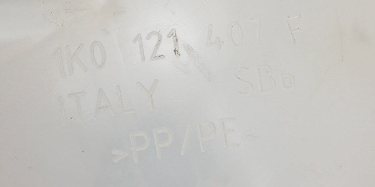 Coolant Reservoir Expansion Tank VW Jetta GTI R32 MK5 MK6 Passat - 1K0 121 407 F