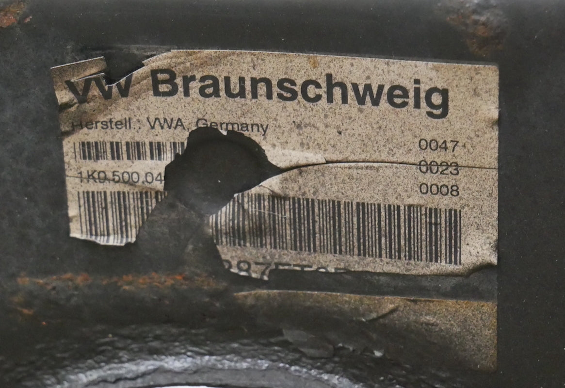 IRS Independent Rear Suspension Sub Frame 2008 VW Golf R32 Audi A3 8P AWD