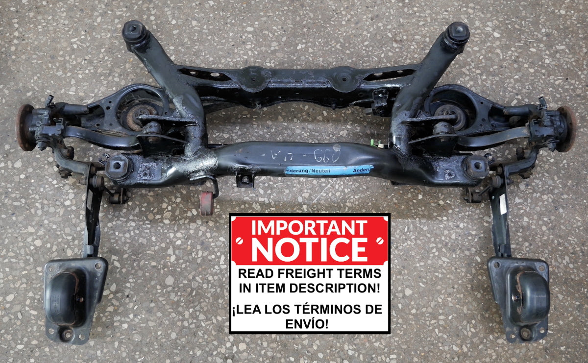 IRS Independent Rear Suspension Sub Frame 2008 VW Golf R32 Audi A3 8P AWD