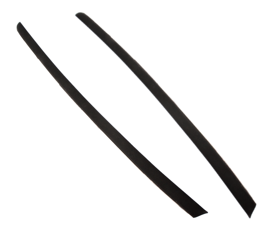 Windshield Side Trim Molding Strip Set 95-02 VW Cabrio Mk3 Mk3.5 - 1E0 853 705 B