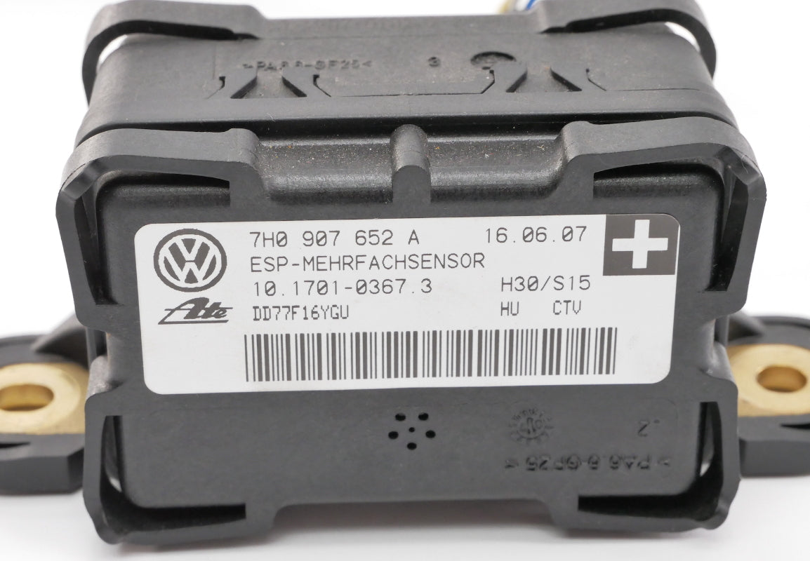 ESP Yaw Duosensor Duo Sensor 2008 VW Golf R32 MK5 - Genuine - 7H0 907 652 A