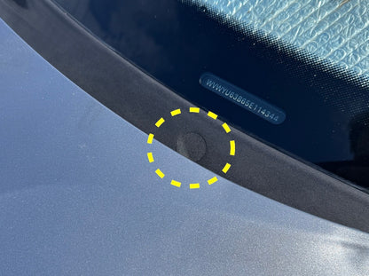 Windshield Rain Deflector Tray Cowl Cap Cover 98-05 VW Passat B5 - 3B1 819 425