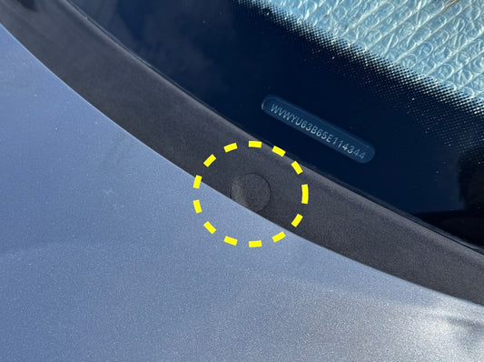 Windshield Rain Deflector Tray Cowl Cap Cover 98-05 VW Passat B5 - 3B1 819 425