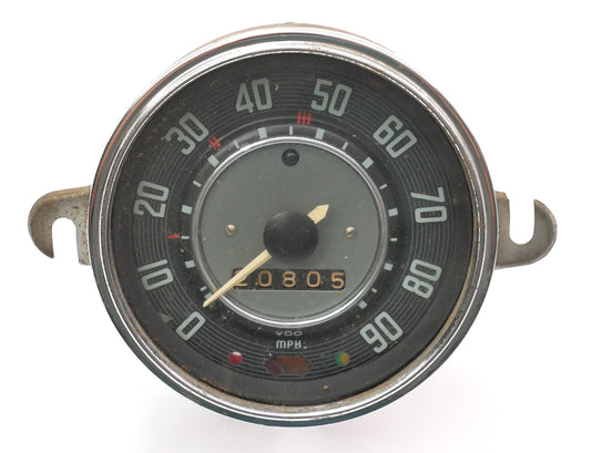 63-67 VW Beetle Bug Speedometer Gauge Cluster Vintage Aircooled 111 957 023 E