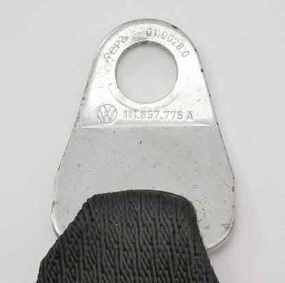 Rear Seat Lap Belt Seatbelt 68-77 VW Beetle Bug Aircooled - OEM - 111 857 709 C