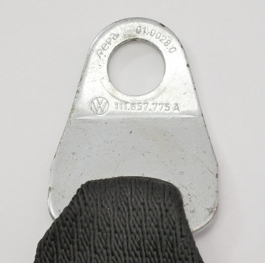 Rear Seat Lap Belt Seatbelt 68-77 VW Beetle Bug Aircooled - OEM - 111 857 709 C