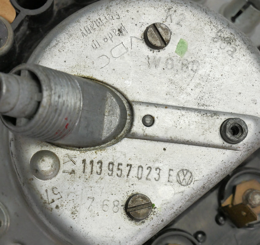 71-72 VW Beetle Bug Speedometer Gauge Cluster Vintage Aircooled 113 957 023 E