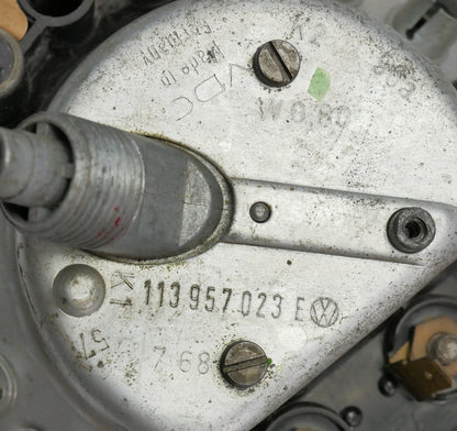 71-72 VW Beetle Bug Speedometer Gauge Cluster Vintage Aircooled 113 957 023 E