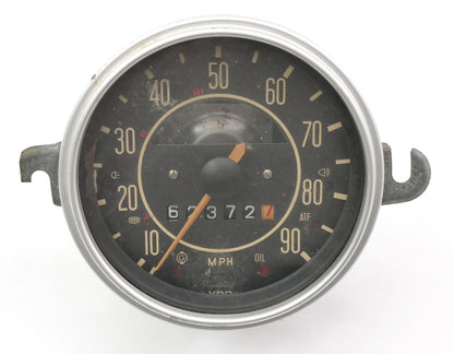 71-72 VW Beetle Bug Speedometer Gauge Cluster Vintage Aircooled . 113 957 023 E