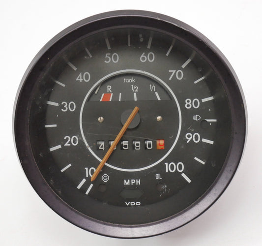 73-79 VW Super Beetle Bug Speedometer Gauge Cluster Aircooled ~ 133 957 023 ~