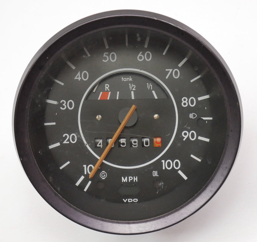 73-79 VW Super Beetle Bug Speedometer Gauge Cluster Aircooled ~ 133 957 023 ~