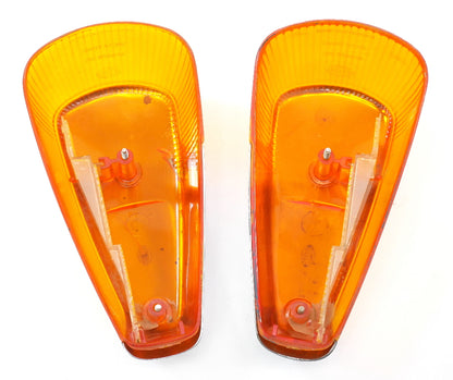 Hella Fender Signal Light Lens Set 70-79 VW Super & Beetle Aircooled - Genuine