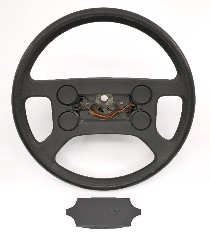 4 Spoke Sport Steering Wheel VW Rabbit Golf GTI Cabriolet MK1 MK2 ~ 321 419 660