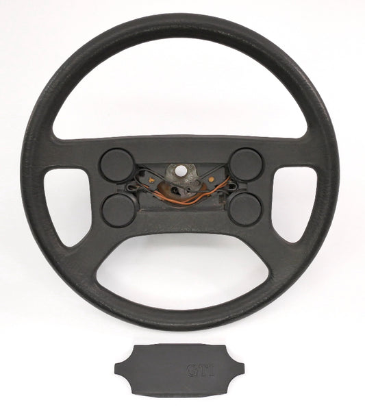 4 Spoke Sport Steering Wheel VW Rabbit Golf GTI Cabriolet MK1 MK2 ~ 321 419 660