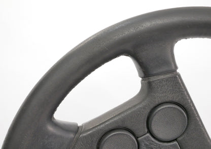 Leather 4 Spoke Sport Steering Wheel VW Rabbit Golf GTI Cabriolet MK1 MK2 - OEM