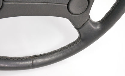 Leather 4 Spoke Sport Steering Wheel VW Rabbit Golf GTI Cabriolet MK1 MK2 - OEM