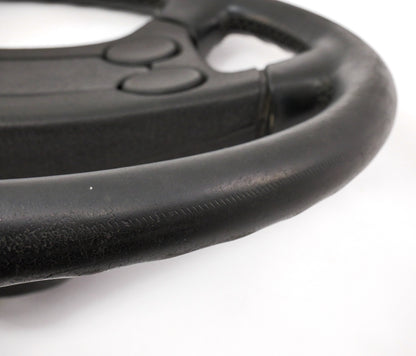 Leather 4 Spoke Sport Steering Wheel VW Rabbit Golf GTI Cabriolet MK1 MK2 - OEM