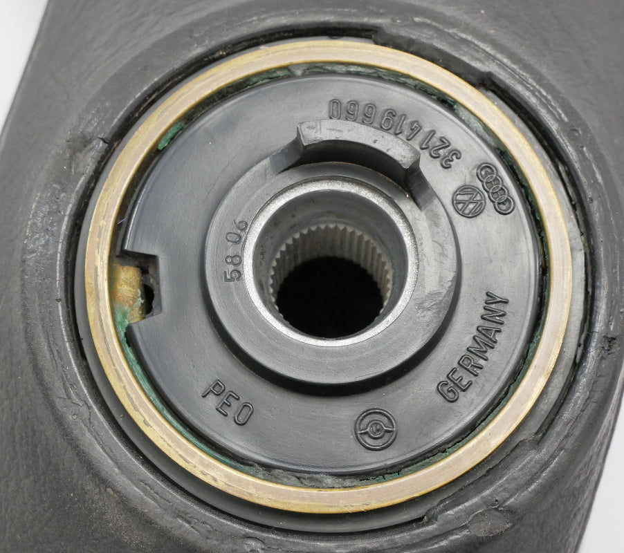 Leather 4 Spoke Sport Steering Wheel VW Rabbit Golf GTI Cabriolet MK1 MK2 - OEM