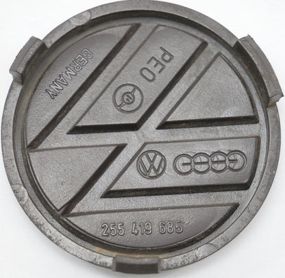 Brown Steering Wheel Emblem Badge 80-91 VW Vanagon T3 - Genuine - 255 419 685