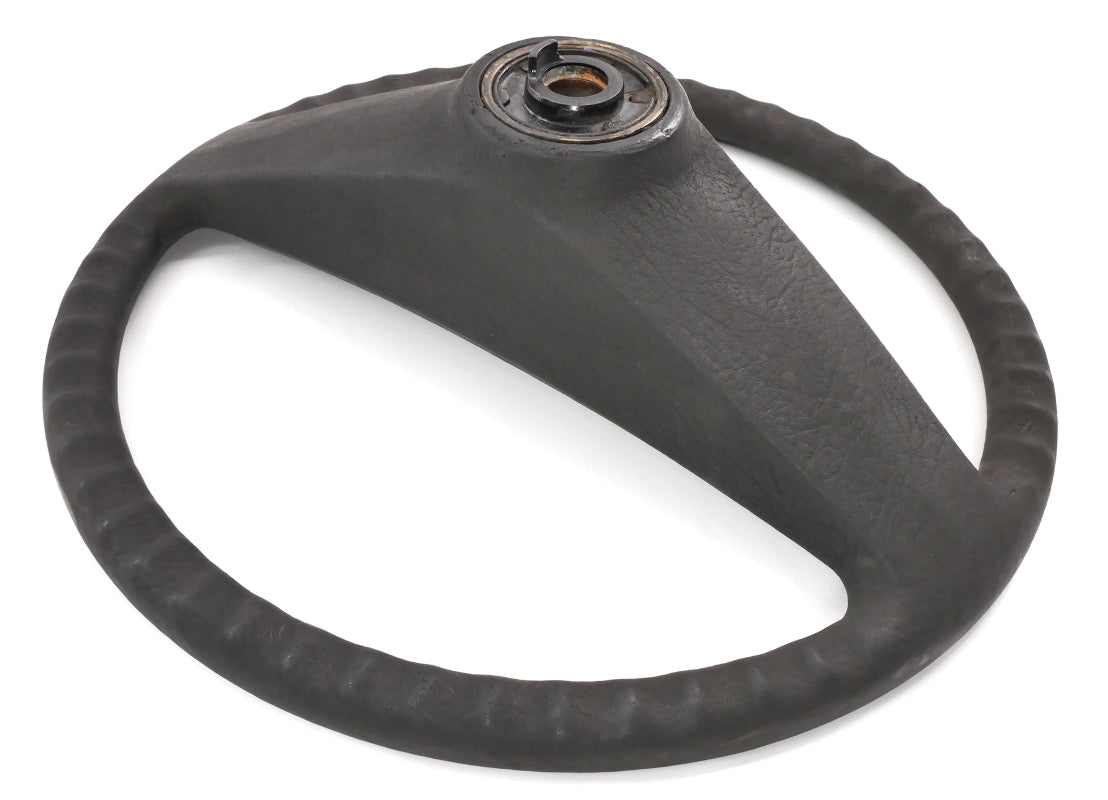 Steering Wheel 80-91 VW Vanagon T3 Stock Factory OE Black W/ Horn Pad - Genuine