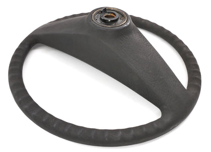 Steering Wheel 80-91 VW Vanagon T3 Stock Factory OE Black W/ Horn Pad - Genuine