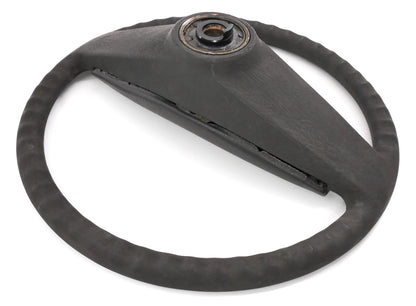 Steering Wheel 80-91 VW Vanagon T3 Stock Factory OE Black W/ Horn Pad - Genuine