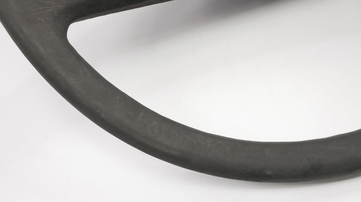 Steering Wheel 80-91 VW Vanagon T3 Stock Factory OE Black W/ Horn Pad - Genuine