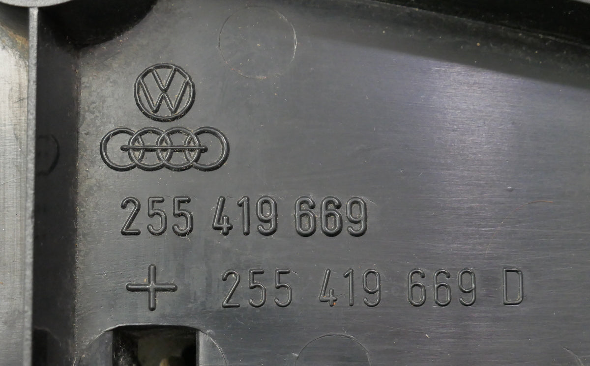 Steering Wheel 80-91 VW Vanagon T3 Stock Factory OE Black W/ Horn Pad - Genuine