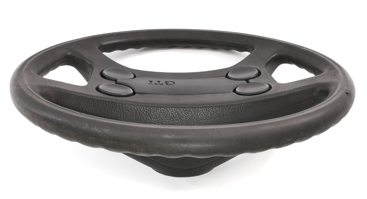 4 Spoke Sport Steering Wheel 83-84 VW Rabbit GTI MK1 - Genuine - 171 419 091 J