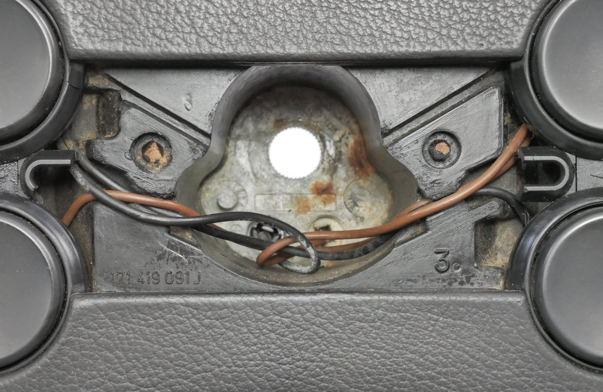 4 Spoke Sport Steering Wheel 83-84 VW Rabbit GTI MK1 - Genuine - 171 419 091 J