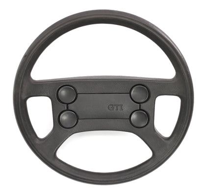 4 Spoke Sport Steering Wheel 83-84 VW Rabbit GTI MK1 - Genuine - 171 419 091 J