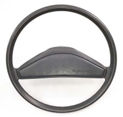 Steering Wheel 81-84 VW Rabbit & Pickup Jetta MK1 A1 Blue - Genuine