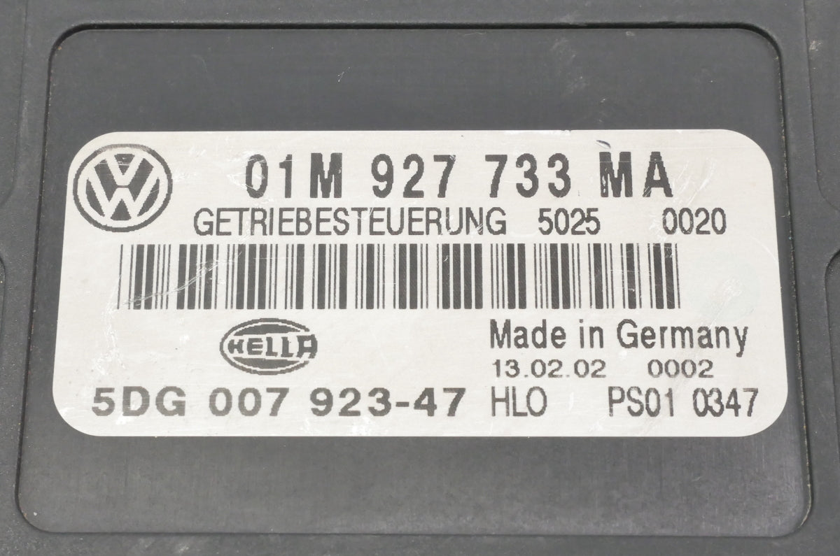 TCM Transmission Computer 01-02 VW Jetta Golf MK4 Beetle 2.0 - 01M 927 733 MA
