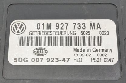 TCM Transmission Computer 01-02 VW Jetta Golf MK4 Beetle 2.0 - 01M 927 733 MA