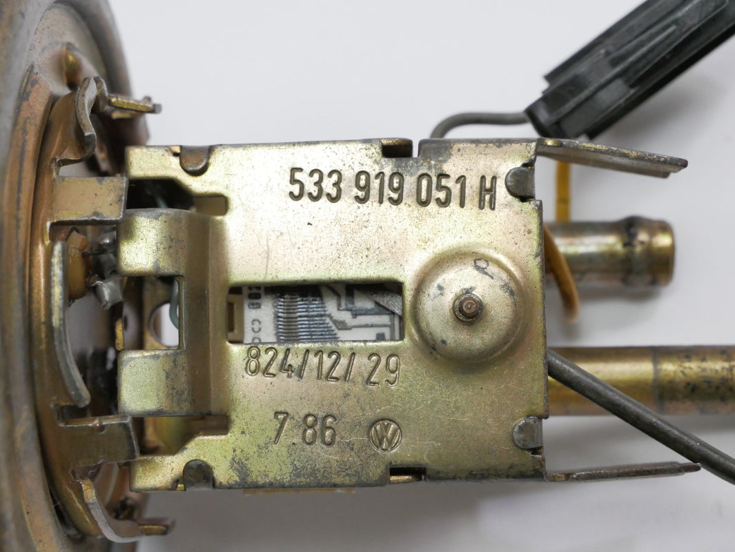 Fuel Gauge Level Sending Sender Unit 85-93 VW Cabriolet Genuine - 533 919 051 H