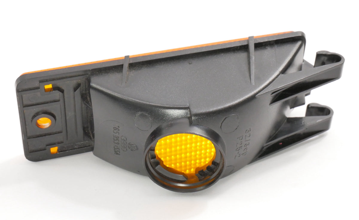 NOS Front Bumper Turn Signal Lamp Lens 85-89 VW Jetta MK2 - OEM - 165 953 155 A